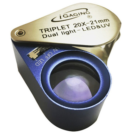 IGAGING 20X LED & UV Optical Loupe - 36-LUV20 36-LUV20